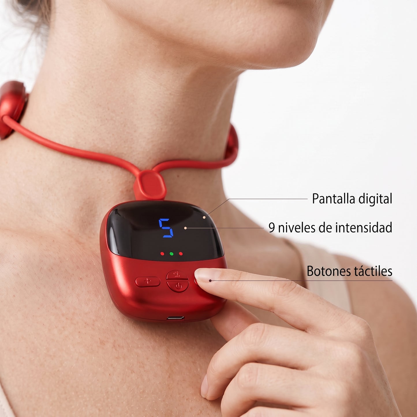 Masajeador de Cuello Portátil Inteligente